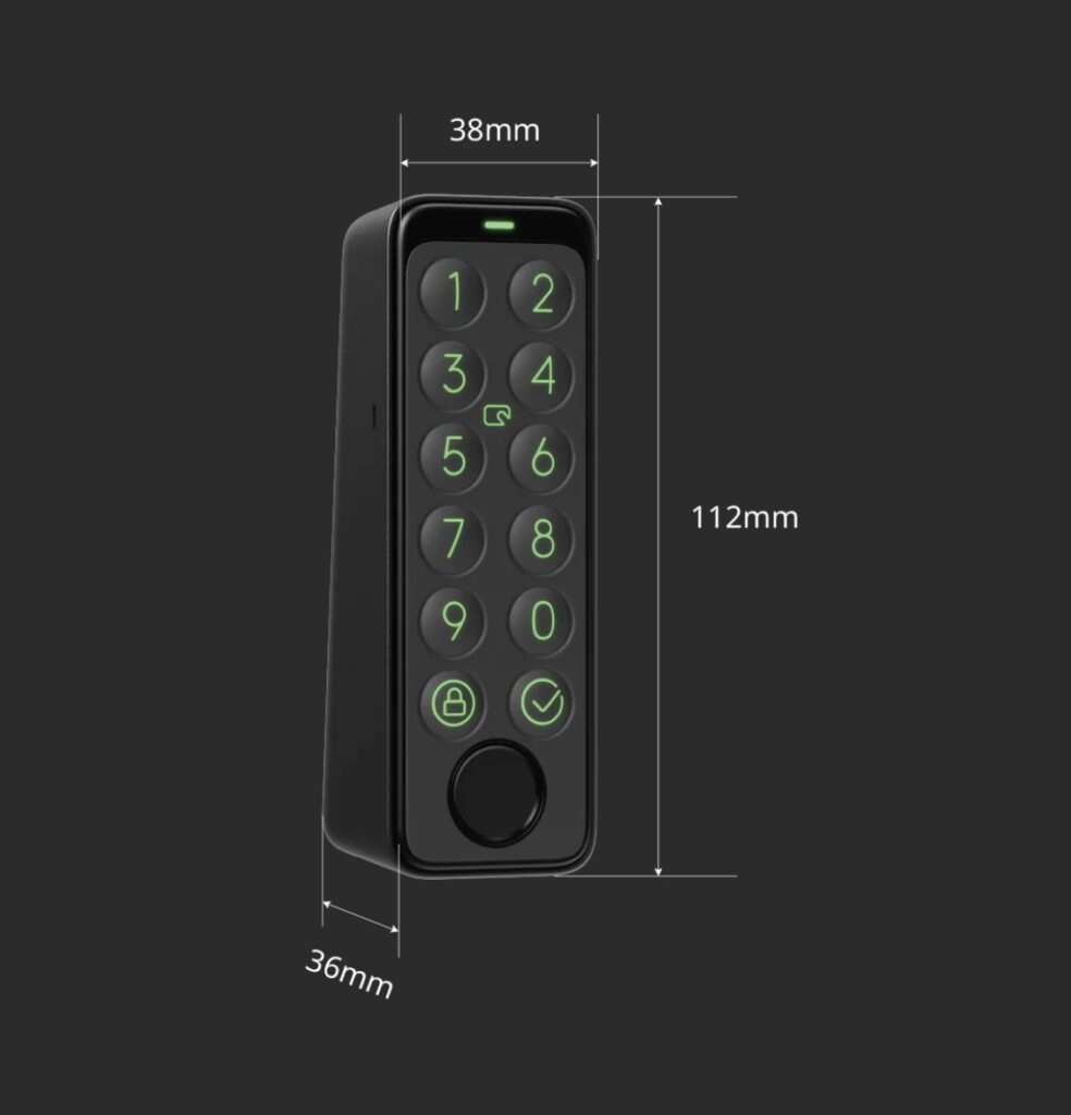 SwitchBot スマートロック本体寸法