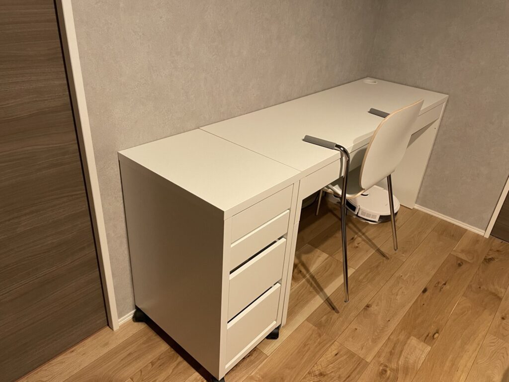 IKEA MICKE(ミッケ)ドレッサーDIY